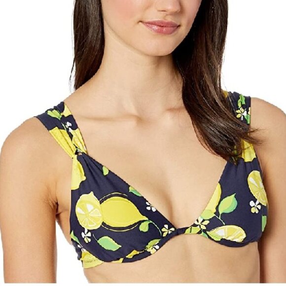 Trina Turk Lemon Love Underwire Bikini Top - Picture 2 of 3